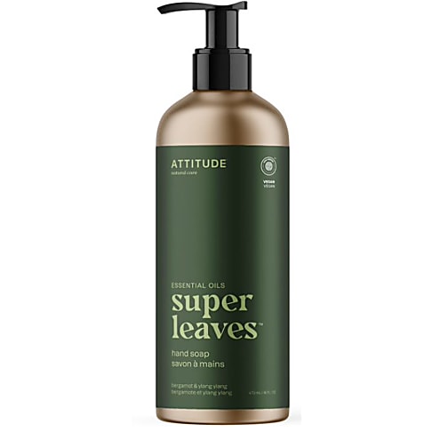 Attitude Super Leaves Essential Oils Hand Soap - Bergamot & Ylang Ylang