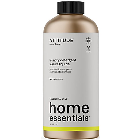 Attitude Home Essentials Laundry Detergent - Geranium & Lemongrass