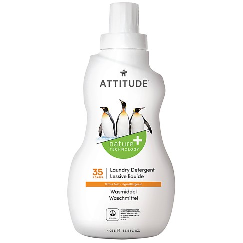 Attitude Laundry Detergent Citrus Zest - 35 loads