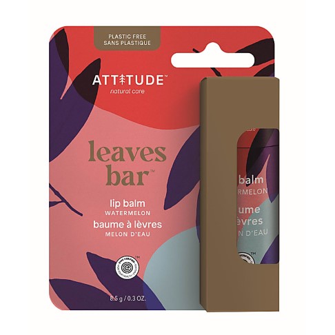 Attitude Leaves Bar Lip Balm - Watermelon