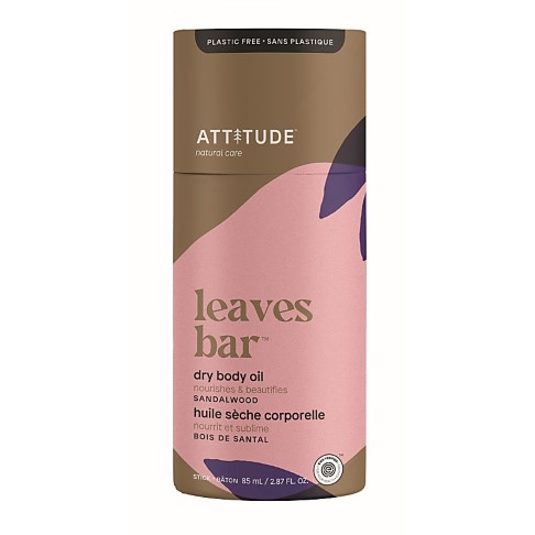 Attitude Leaves Bar Dry Body Oil - Sandalwood