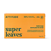 Attitude Leaves Bar Body Soap - Orange blossom & Eucalyptus