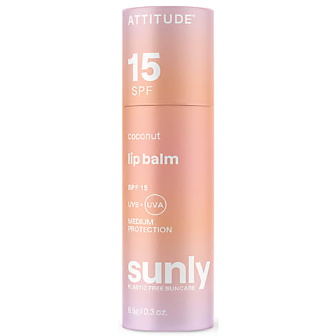 Attitude Lip Balm - SPF 15 - Coconut