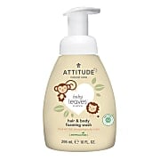 Attitude Baby Leaves 2-in-1 Hair and Body Foaming Wash - Pear Nectar