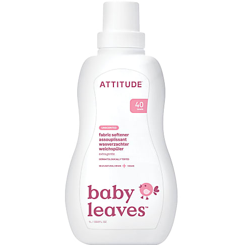 Attitude Little Ones Baby Fabric Softener - Fragrance Free (40 washes)