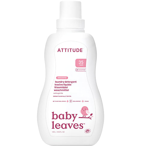 Attitude Little Ones Baby Laundry Detergent - Fragrance Free (35 washes)