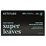 Attitude Super Leaves Body Soap for Men - Eucalyptus & Sage