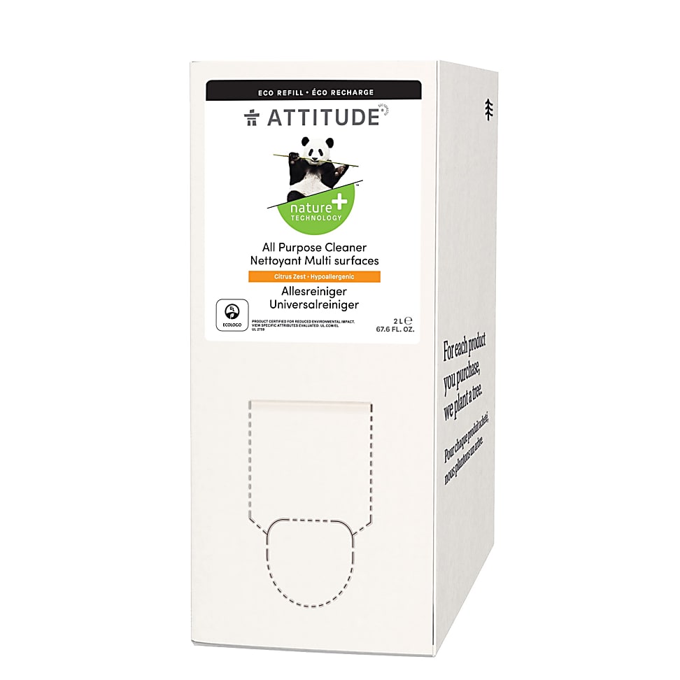 Attitude Bulk to Go 2L All Purpose Cleaner - Citrus Zest