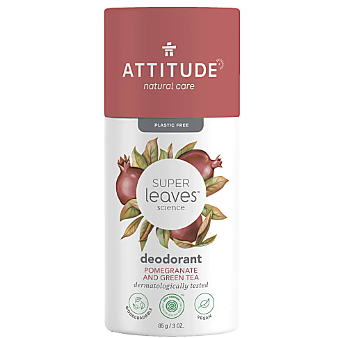 Attitude Super Leaves Deodorant - Pomegranate