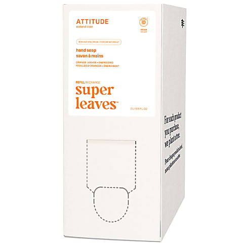 Attitude Bulk to Go 2L Super Leaves Hand Soap - Orange Leaves