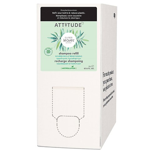 Attitude Super Leaves Bulk to Go 2L Shampoo - Nourishing & Strengthening