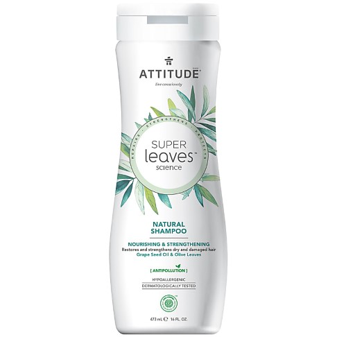 Attitude Super Leaves Natural Shampoo - Nourishing & Strengthening