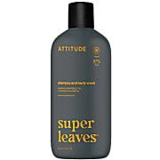 Attitude Super Leaves Shampoo & Bodywash 2 in 1 Sport