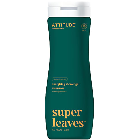 Attitude Super Leaves Natural Shower Gel - Energising