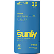 Attitude Kids Sunly Sunscreen Stick SPF30 - Fragrance Free