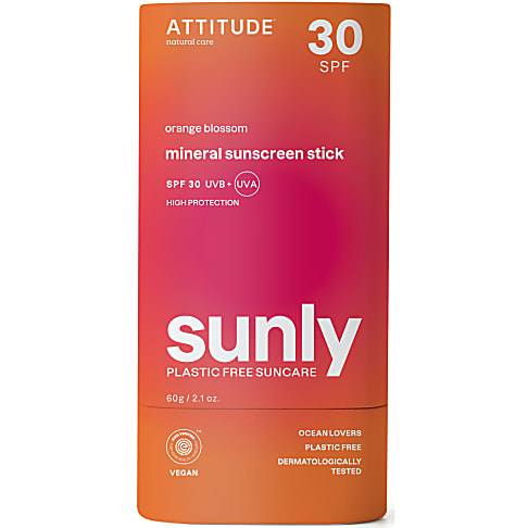 Attitude Sunly Sunscreen Stick SPF30 - Orange Blossom