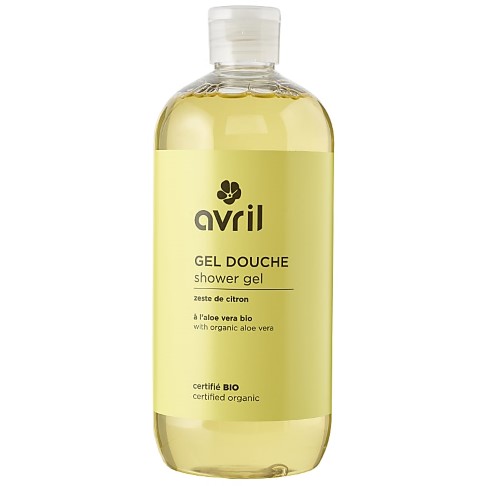 Avril Organic Shower Gel - Zeste de Citron 500 ml