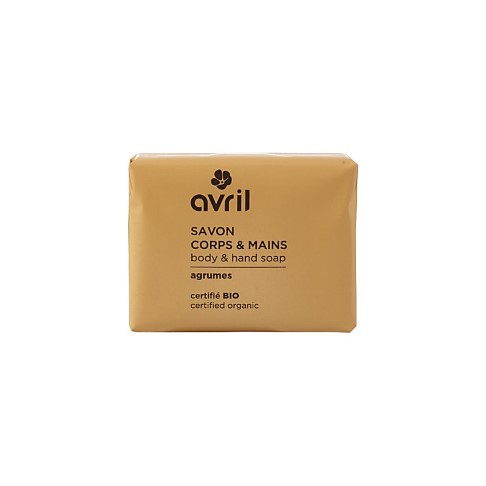 Avril Body & Hand Soap - Agrumes (Citrus) 100g