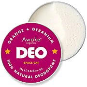 Awake Organics Space Cat Natural Deodorant - Orange + Geranium