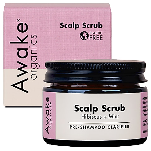 Awake Organics Scalp Scrub - Hibiscus and Mint