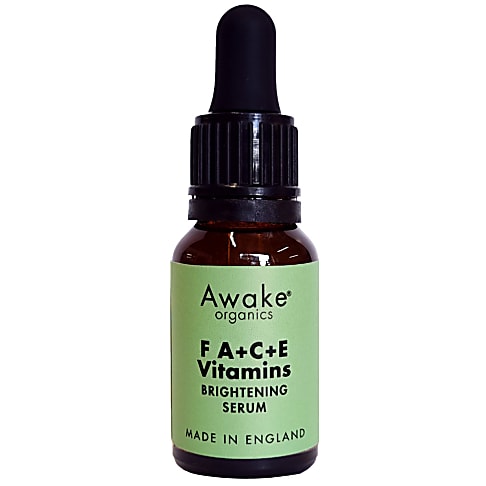 Awake Organics Travel Size F A+C+E Vitamins Brightening Serum