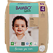 Bambo Nature Disposable Nappies - Maxi - Size 4 - Pack of 24