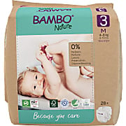 Bambo Nature Disposable Nappies - Midi - Size 3 - Pack of 28