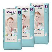 Bambo Nature Nappies - Size 3 - Economy Pack (156 nappies)