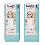 Bambo Nature Nappies - Size 5 - Jumbo Economy Pack (88 nappies)