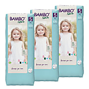 Bambo Nature Nappies - Size 5 - Economy Pack (132 nappies)