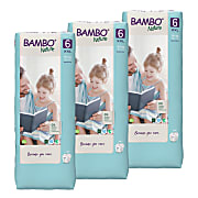 Bambo Nature Nappies - Size 6 - Economy Pack (120 nappies)