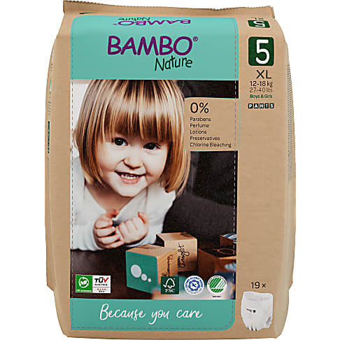 Bambo Nature Training Pants - Junior - Size 5 - Pack of 19