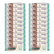 Bambo Nature 100% Biodegradable Wipes Economy Pack (1000 wipes)