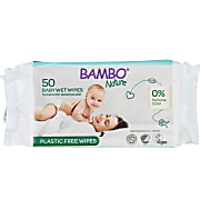 Bambo Nature 100% Biodegradable Wipes (x50)