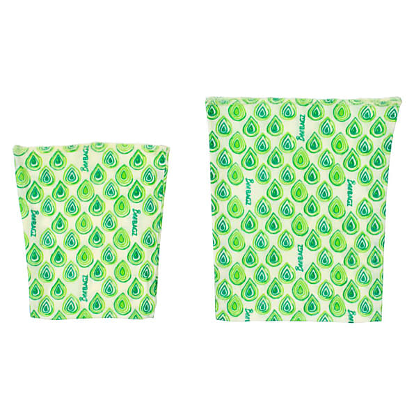 BeeBAGZ Snack Pack - Green (1 x small, 1 x medium)