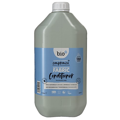 Bio-D Fragrance Free Extra Concentrated Fabric Conditioner 5L