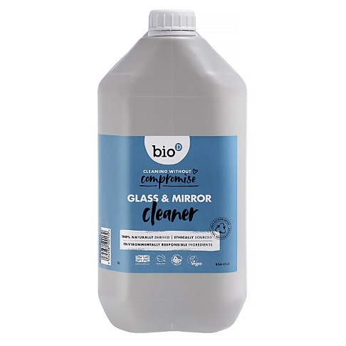 Bio-D Glass & Mirror Cleaner Refill -  5L