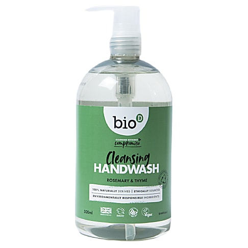 Bio-D Rosemary & Thyme Cleansing Hand Wash 500ml