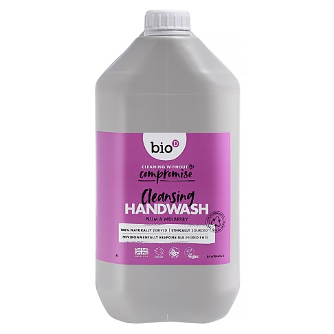 Bio-D Plum & Mulberry Cleansing Hand Wash - 5L