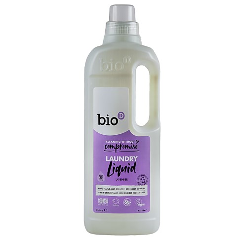 Bio-D Concentrated Laundry Liquid with Lavender - 1L