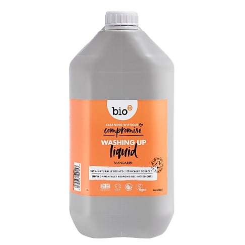 Bio-D Mandarin Washing Up Liquid Refill - 5L