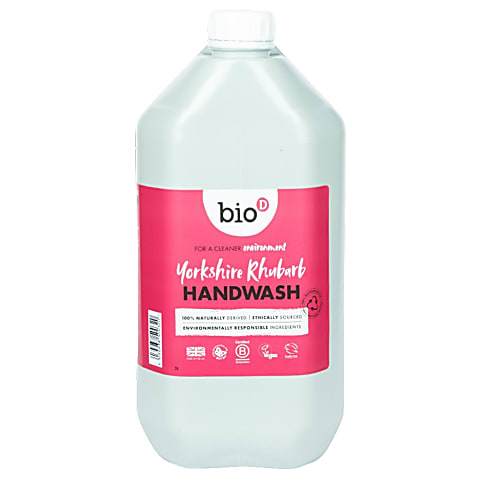 Bio-D Yorkshire Rhubarb Cleansing Hand Wash 5L