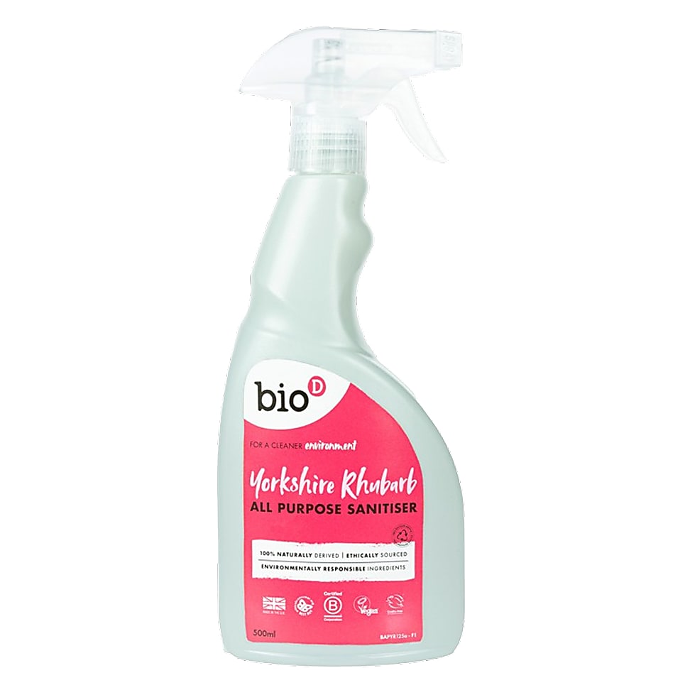 Bio-D Yorkshire Rhubarb All Purpose Sanitiser Spray