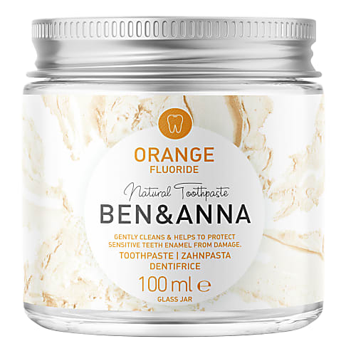 Ben & Anna Toothpaste with fluoride - Orange