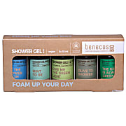 Benecos BIO Foam Up Your Day Mini Shower Gel Set