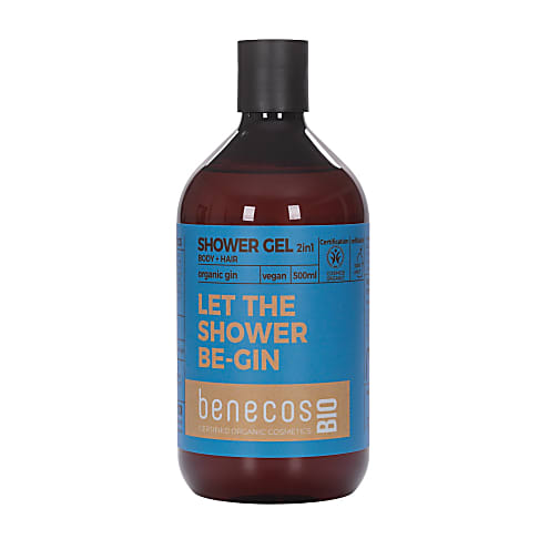 Benecos BIO Let the Shower Be-Gin 2 in 1 Shower Gel