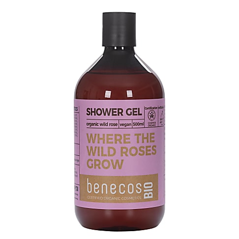 Benecos BIO Where the Wild Roses Grow Shower Gel