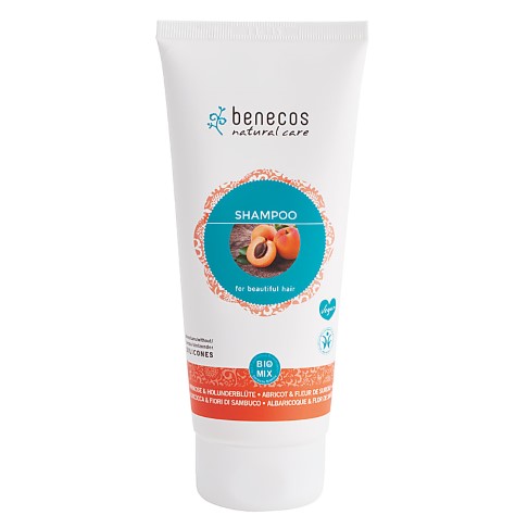 Benecos Natural Hair Shampoo - Apricot & Elderflower