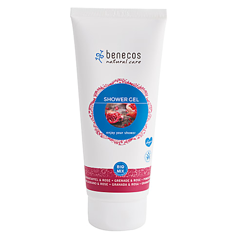 Benecos Natural Shower Gel - Pomegranate & Rose