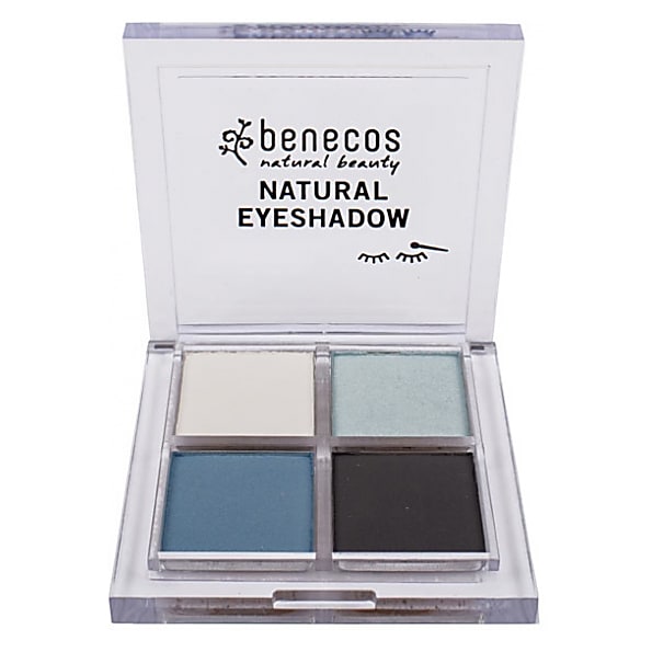 Photos - Eyeshadow Benecos Natural Quattro  True Blue BENEEYESBLUE 